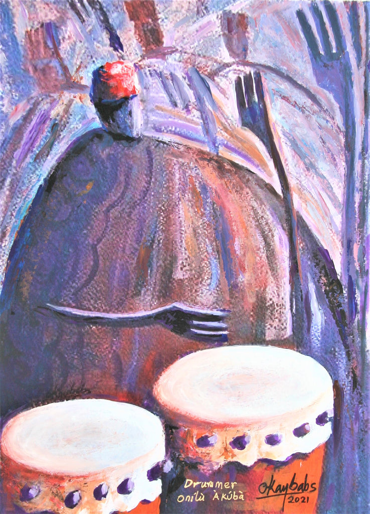Drummer - Giclée