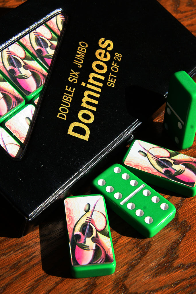Strings (Green) - Dominoes