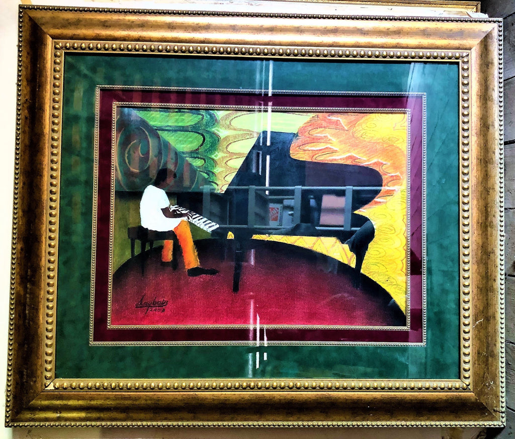 Grand Piano - Framed Original