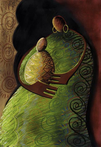 Mother and Child - Original