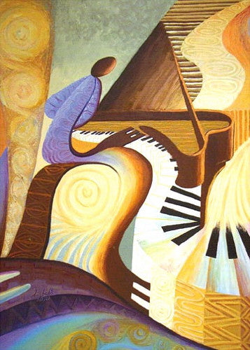 Piano - Giclee