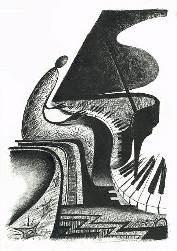 Keyboard - Giclee