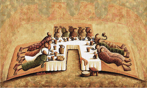 The Lord's Last (Passover) Supper - Tapestry Grande Wall Hanging The Lord's Last (Passover) Supper - Tapestry Grande Wall Hanging